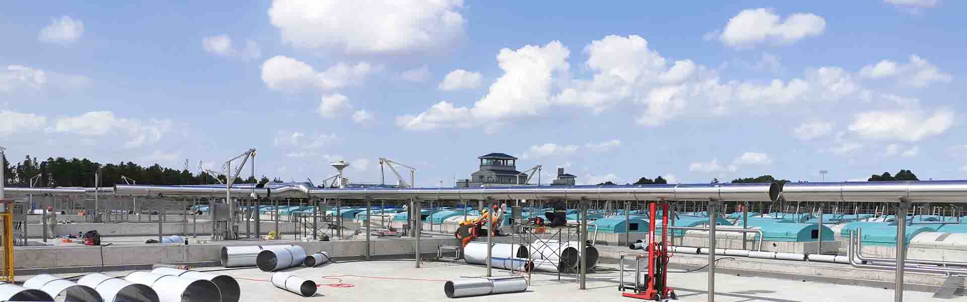 接觸氧化池、絮凝沉淀工藝